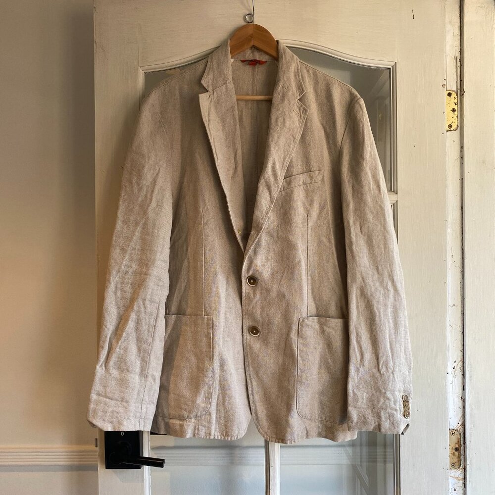 Barena Italian Cream Lightweight Blazer